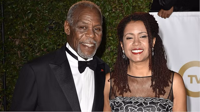 Danny Glover with his wife Asake Bomani
